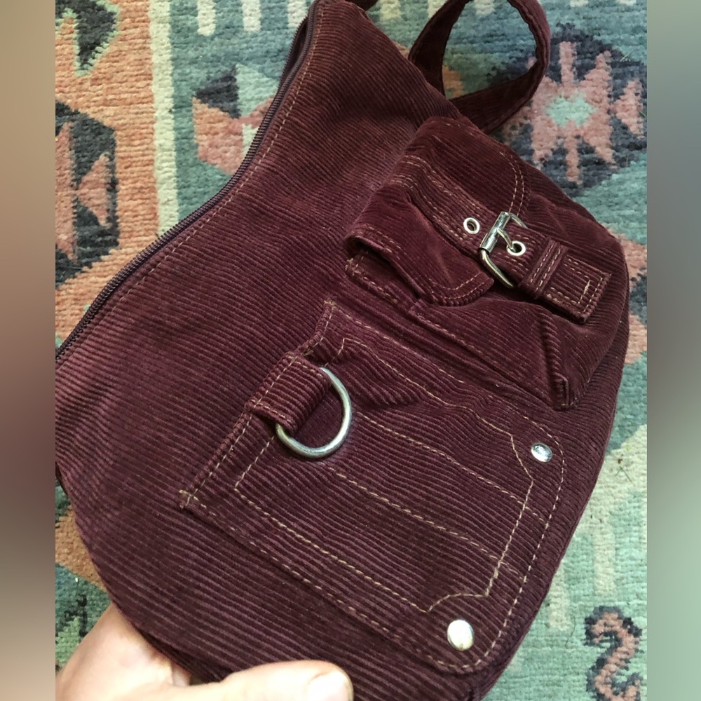 Vintage Joe Boxer Corduroy Crossbody - Picture 5 of 5